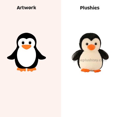 Pinguin-Plüschtier, Mutter und Baby, Stofftiere, individuell gestaltbare Plüschtiere, Hersteller