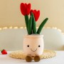 Peluche Tulipe, Plante Fleur Créative et Imprimable pour Décoration Intérieure