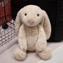 Lapin de Pâques en peluche, lapin aux longues oreilles, peluche douce pour filles