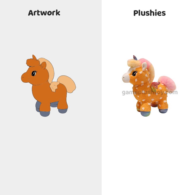 Rainbow Unicorn Plush Toy with Wings