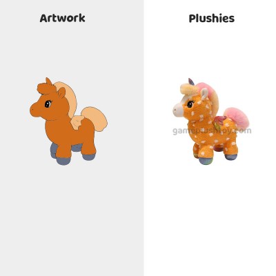 날개 달린 무지개 유니콘 봉제 인형, 부드러운 핑크색 어린이용 동물 인형