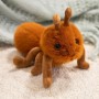 Fourmi en peluche, jouet doux, insecte en peluche pour enfants, mascotte et jeu éducatif
