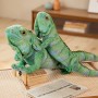 Lézard en peluche réaliste, dragon barbu en peluche réaliste, reptile en peluche réaliste
