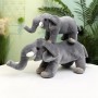 Peluche Éléphant, animal de la jungle, pour enfants et décoration intérieure