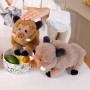 Sanglier en peluche réaliste, jouet en peluche pour enfants