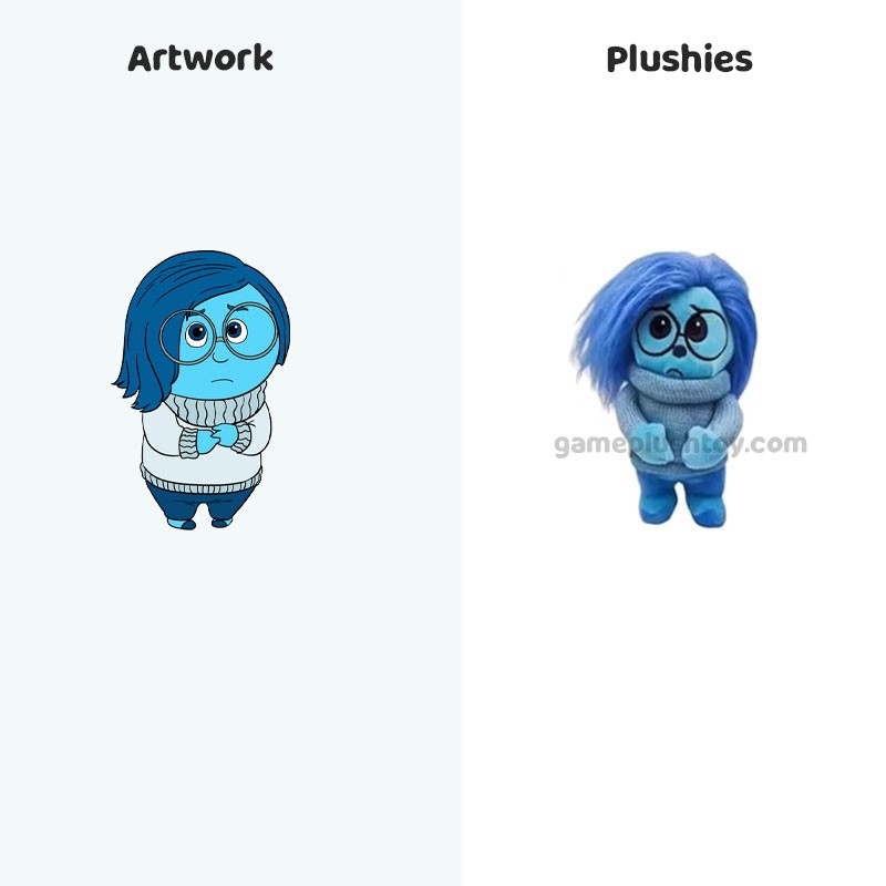 Lindos peluches de anime de Inside Out 2, muñecos de peluche para niños, regalos