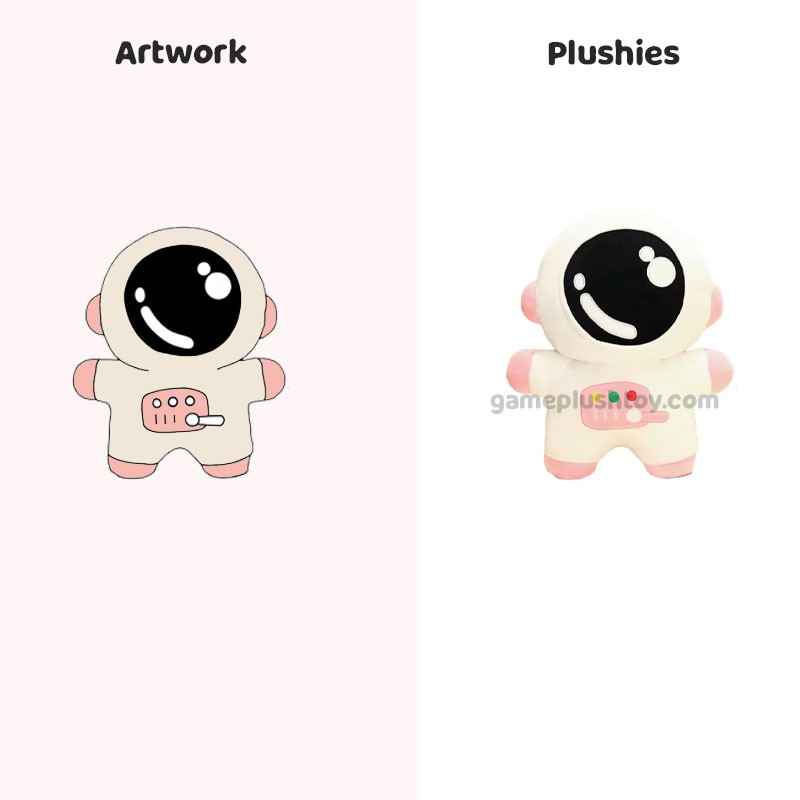 Peluche astronaute, jouet doux et moelleux, coussin à câliner, peluche spatiale de dessin animé