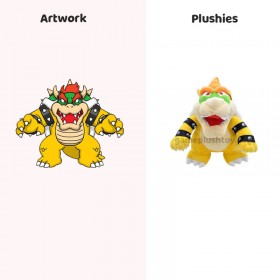 Mario Plush Toys High Quality Cartoon Anime Bowser Koopa Plush Doll Stuffed Plush Toy for Kids & Collectors Mario Plush Toys High Quality Cartoon Anime Bowser
