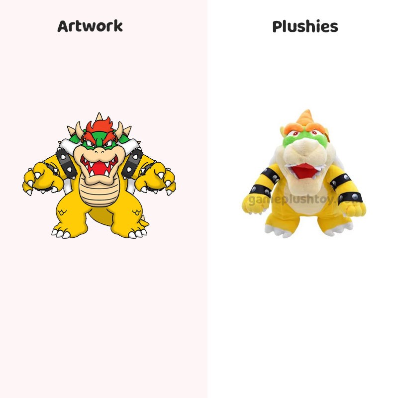 Mario Plüschtiere, hochwertige Cartoon-Anime-Bowser-Koopa-Plüschpuppe