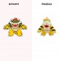 Mario Plush Toys High Quality Cartoon Anime Bowser