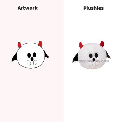 Peluche d'Halloween : Araignée, Chauve-souris, Citrouille, Fantôme