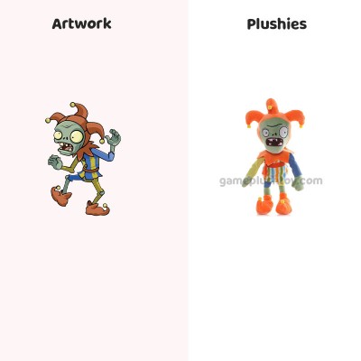 Peluche Plants vs Zombies personnalisée en gros, 30 cm, douce et moelleuse.