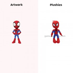 Spiderman Plüschtier, weiche Anime-Spiderman-Figur für Kinder