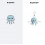 how to get Blue Jellyfish Plush Keychain