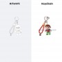 Customized Mini Plush Keychain