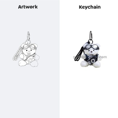 copy of Maak je eigen pluizige vriend – Bubble Tea pluche sleutelhanger, schattig kawaii speelgoed