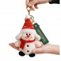 Llavero de peluche de muñeco de nieve personalizado, regalo de Navidad, ODM/OEM, muñeco de nieve, muñeco lindo