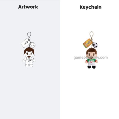 Personalized Team Keychain Plush