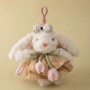 Porte-clés lapin bélier OEM/ODM Porte-clés en peluche personnalisé