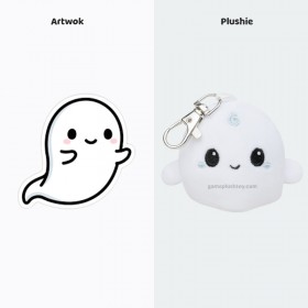 custom cute teeturtle ghost plushies factory