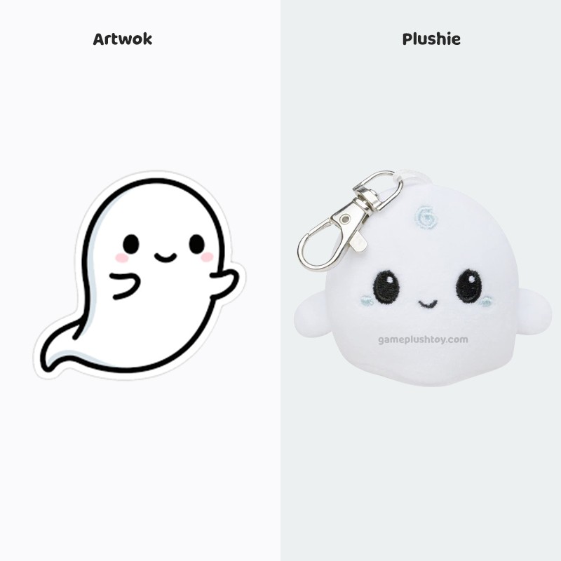 custom cute teeturtle ghost plushies factory