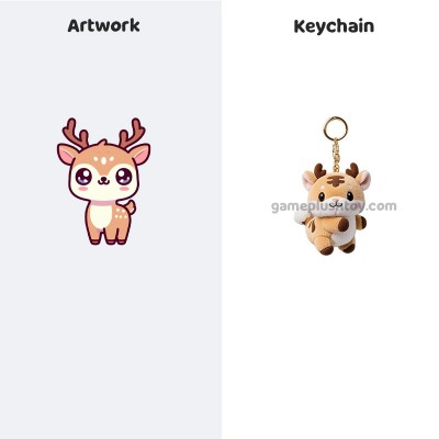 copy of Maak je eigen pluizige vriend – Bubble Tea pluche sleutelhanger, schattig kawaii speelgoed