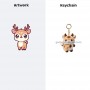 how to get Custom Reindeer Plush Keychain
