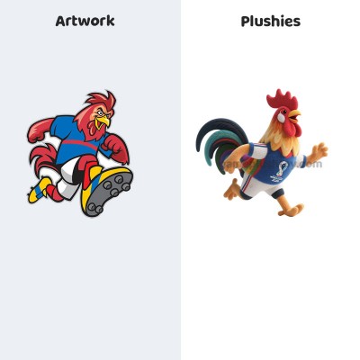 Event-Maskottchen-Plüschtiere, WM-Kader 2026, Maskottchen-Plüschtier, weiche Sportartikel