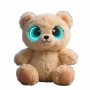 Peluche intelligente IA, poupée compagnon aux yeux lumineux personnalisés avec interaction vocale