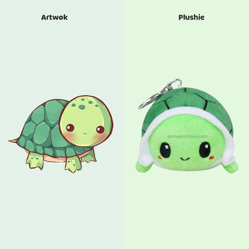 DIY stuffed teeturtle turtle plush stuffed toy vendor
