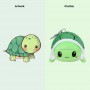 DIY stuffed teeturtle turtle plush stuffed toy vendor