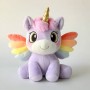 Maßgeschneidertes verzaubertes Einhorn-Plüsch-Sammlerstück von einem führenden Hersteller von geflügelten Plüschtieren