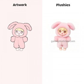 Muñeco de peluche híbrido de vinilo, peluche personalizado, fabricación OEM/ODM