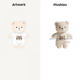 Mini-Plüschtier, individuell gestaltbar, 10–20 cm, niedliche Mini-Plüschpuppe aus Baumwolle, Modepuppe