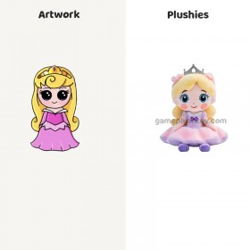 Peluche de anime personalizado de 10 cm y 20 cm. Muñeco de peluche personalizado. Figura de peluche de ídolo.