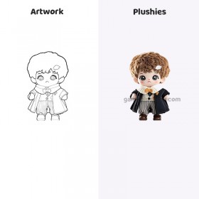 맞춤 제작 봉제 인형 액세서리, 비닐 패션 인형용 20cm 봉제 바람막이 액세서리