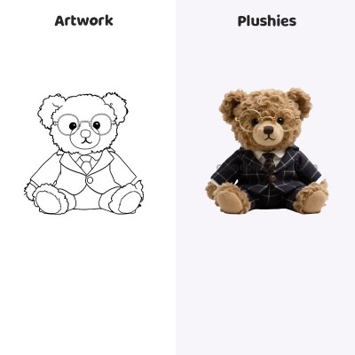 Poupée en peluche ours en peluche jouet OEM/ODM Coton Peluche animal doux poupée
