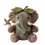 Juguete de peluche de elefante personalizado, lindo elefante de marca personalizada, juguete de peluche antiestrés.