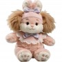 Peluche de conejo rosa súper suave, regalo OEM/ODM para empresas de proveedores de peluches con bajo pedido.