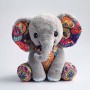 Elefante de peluche personalizado, lindo fabricante de juguetes de peluche, animales de peluche