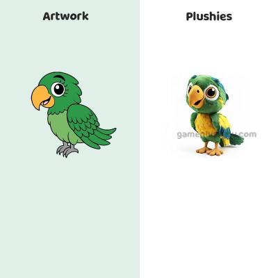 how to get Personalized Parrot Plush