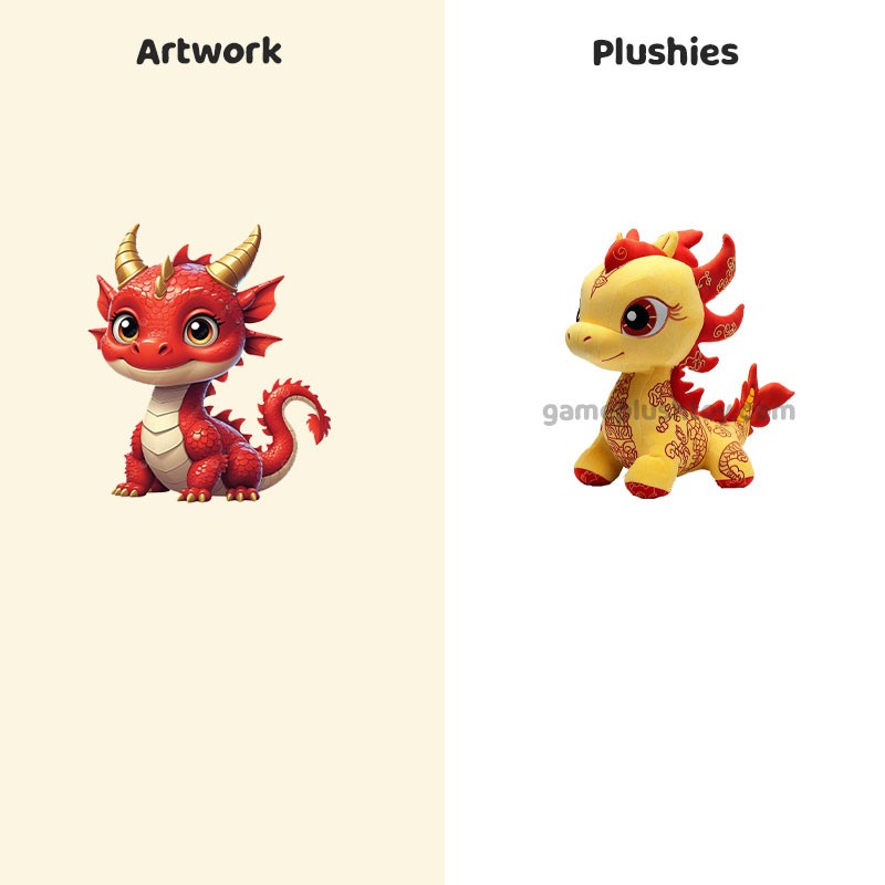 how to get Custom Dragon Plush Toy High Quality