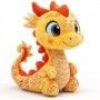 Fabricant OEM de peluches dragons personnalisées de haute qualité et douces