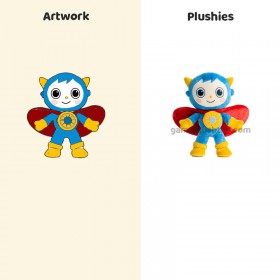 Poupée en peluche personnalisée de style anime, de 10 à 20 cm, pour enfants