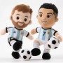 Muñecos de peluche de algodón personalizados, mascota mundial 2026, juguetes de algodón con personalización de logotipo