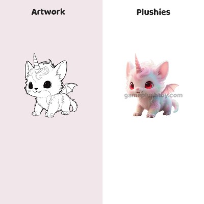 Peluche Licorne Arc-en-ciel Rose Doux en Polyester, Idéale pour les Fêtes d'Anniversaire d'Enfants