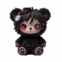 カスタムビニールぬいぐるみクマ、パーソナライズされたOEMブランドロゴ、工場調達フィギュアぬいぐるみ