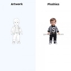 Poupée bébé parlante personnalisée, bébé garçon réaliste en silicone, corps entier, avec vêtements