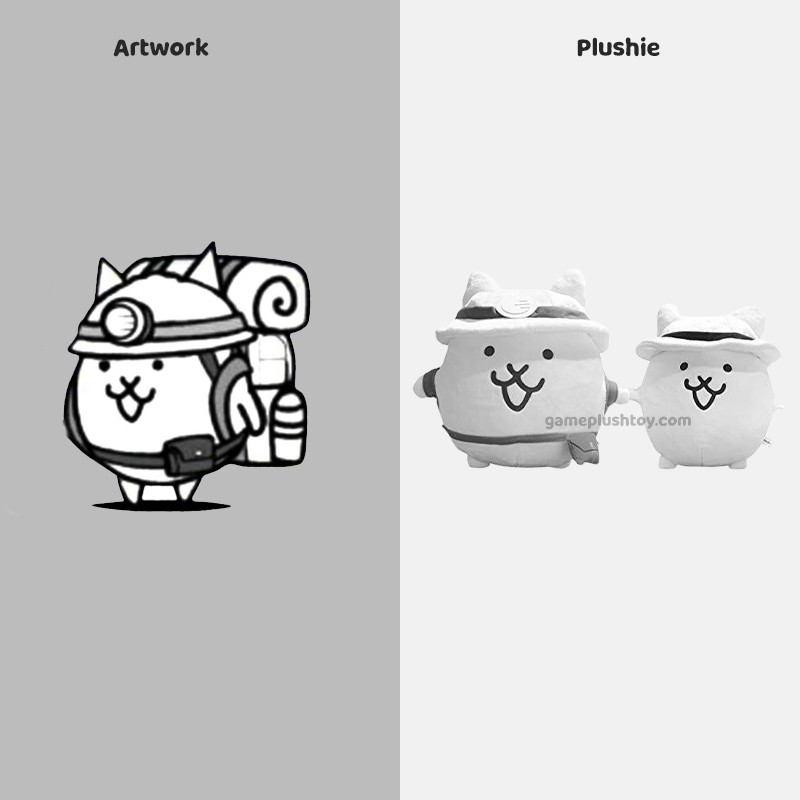 how to create Battle Cats Plush Doll