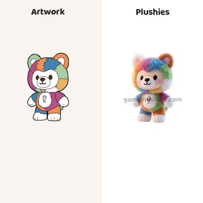 how to get Custom Mascot Plush Customized 2026 World Football